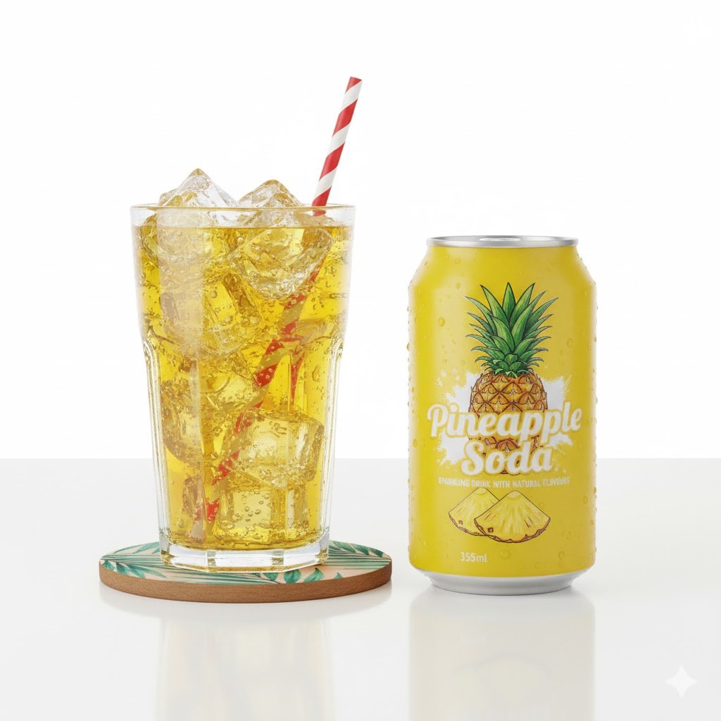 صورة صودا اناناس